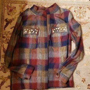 Cabi never worn, zip up top